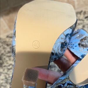 Elegant Floral Women's Heels